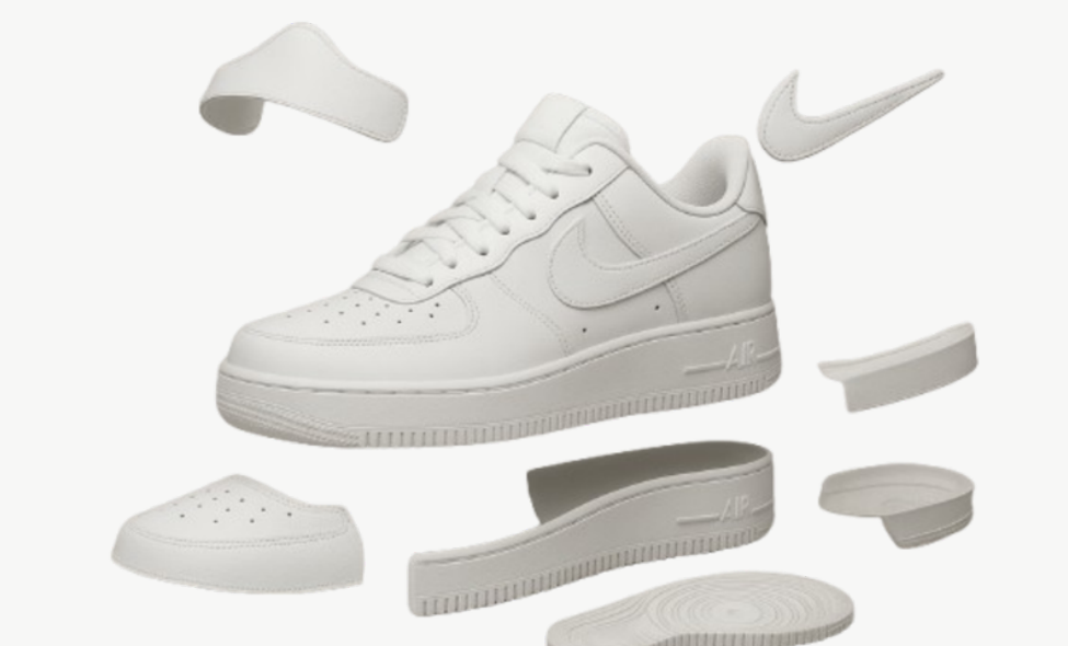 Shifter exploded shoe concept